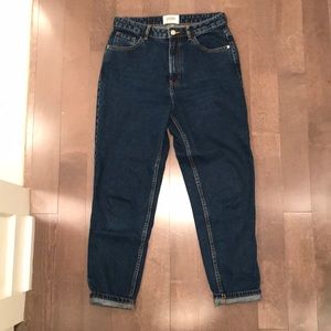 Zara High Waisted Mom Jeans